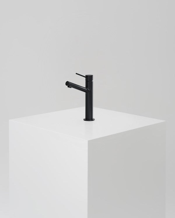 Tvättställsblandare INR Steel Voyage Mid Matte Black