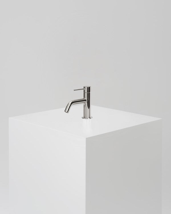 Tvättställsblandare INR Steel Voyage Low Polished