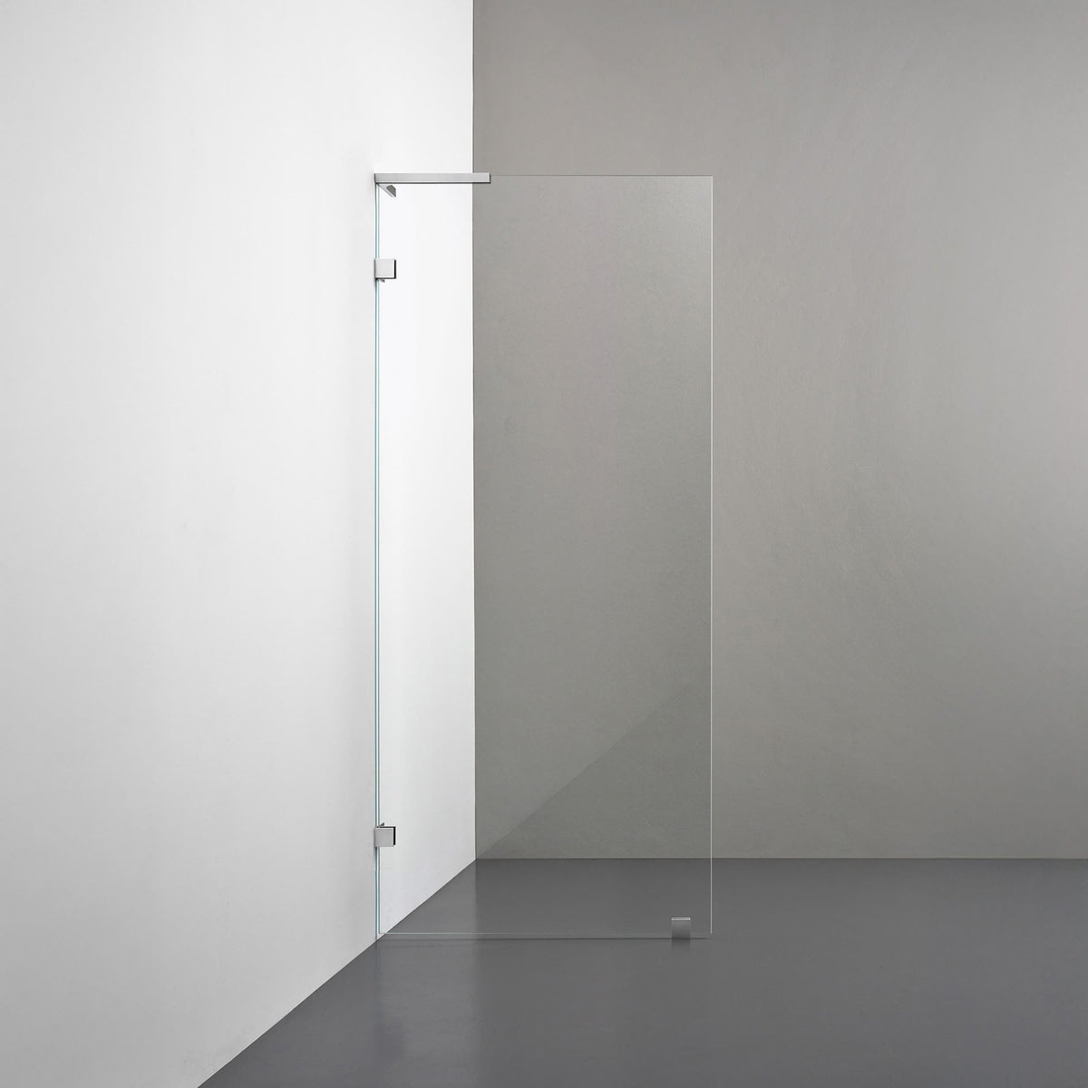 ROOH R4 Badkarsvägg, Klarglas, Chrome, Vänster 