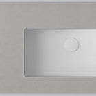 Raw Concrete / Matte White + tvättställ Matte White