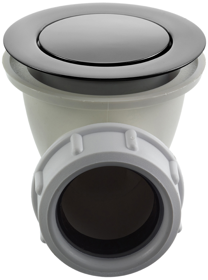 Bottenventil Tapwell 22200 Black Chrome
