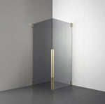 ROOH R2 Duschhörna Dörr+Dörr, Rökfärgat glas, Honey gold 