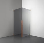ROOH R2 Duschhörna Dörr+Dörr, Rökfärgat glas, Copper 