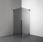 ROOH R2 Duschhörna Dörr+Dörr, Rökfärgat glas, Bronze 
