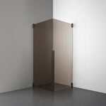 ROOH R2 Duschhörna Dörr+Dörr, Brunfärgat glas, Bronze 