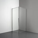 ROOH R3 Duschhörna Dörr+Vägg, Frostat, Polished, Vänster 