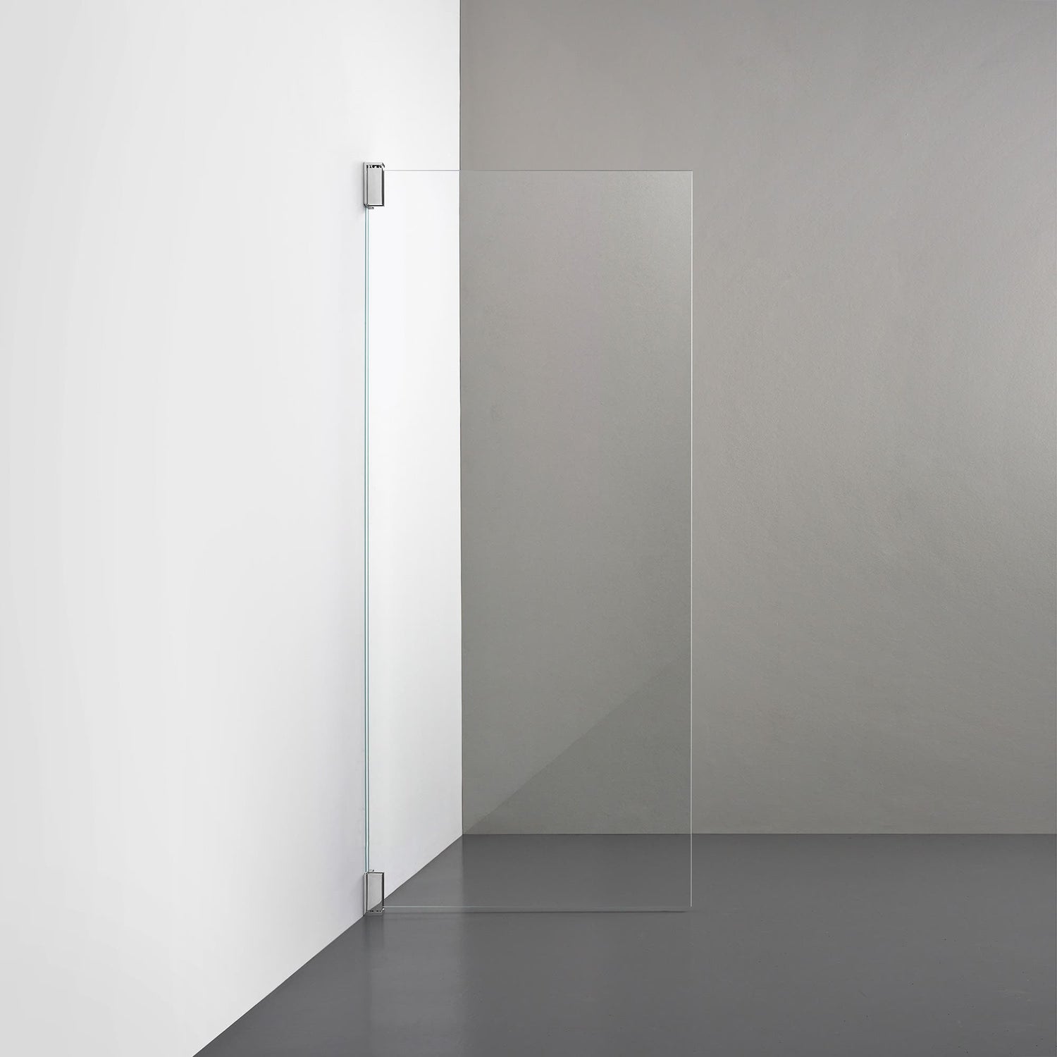 ROOH R2 Duschvägg Dörr, Klarglas, Chrome, Dörr vänster måttbeställd 