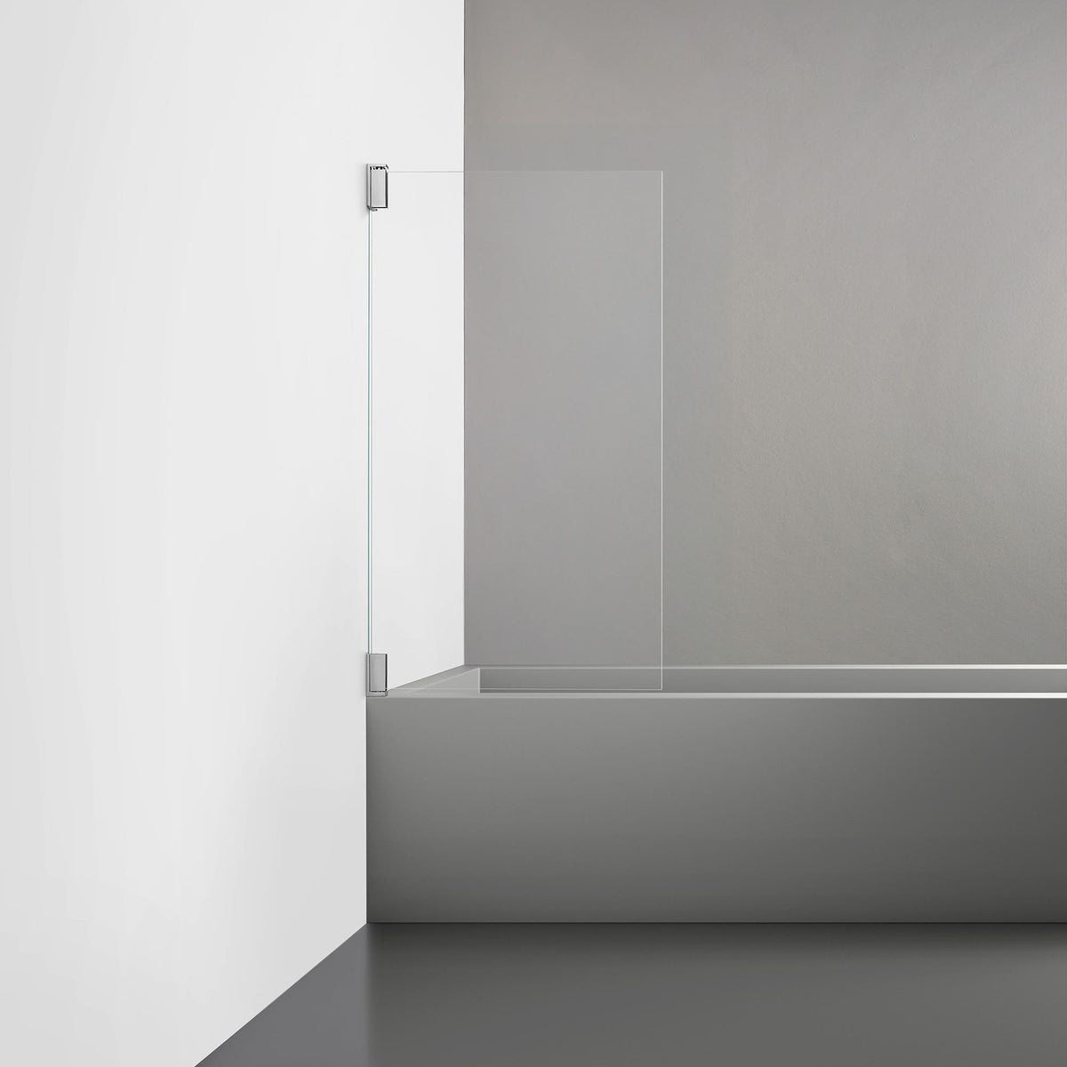 ROOH R2 Badkarsvägg Dörr, Klarglas, Chrome, Dörr vänster 