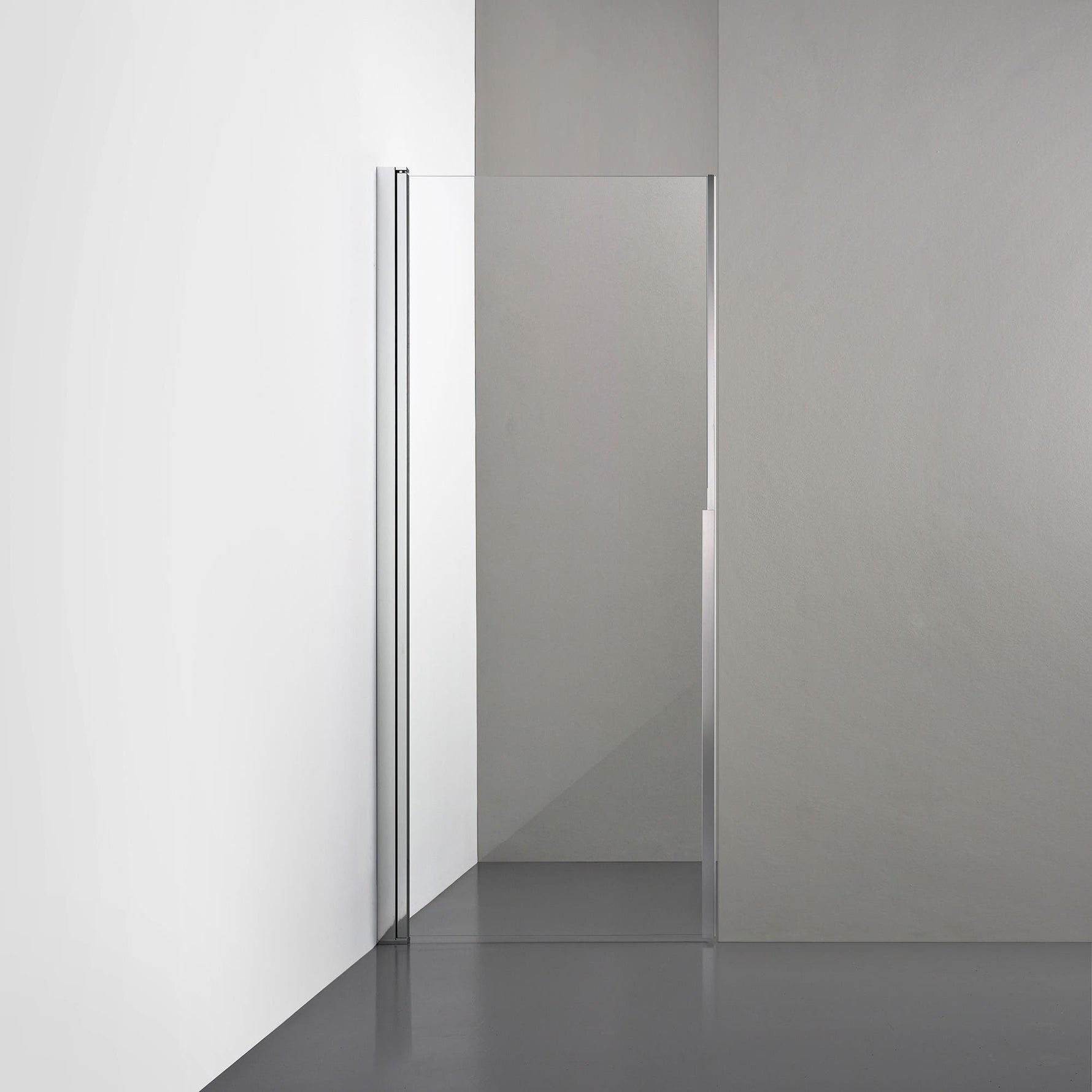 ROOH R3 Duschnisch Dörr, Klarglas, Polished, Vänster måttbeställd #Klarglas_Polished