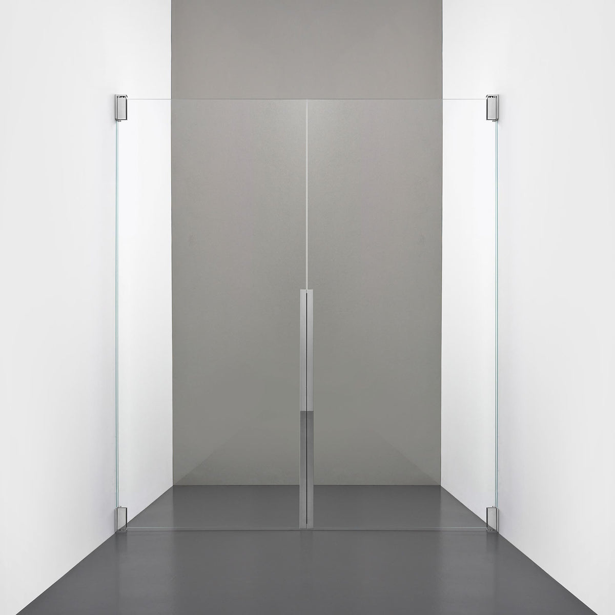 ROOH R2 Duschnisch Dörr+Dörr, Klarglas, Chrome 