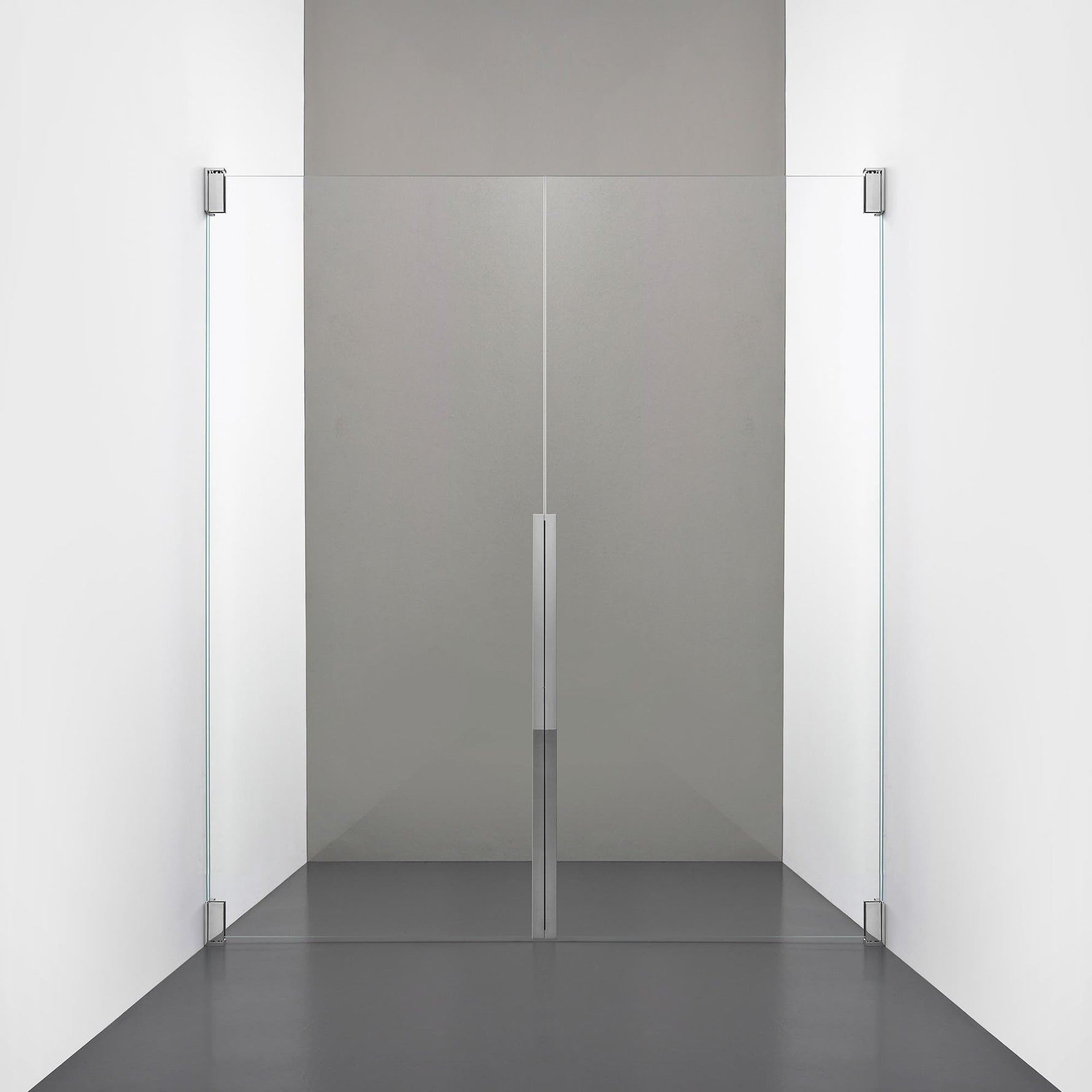 ROOH R2 Duschnisch Dörr+Dörr, Klarglas, Chrome måttbeställd #Klarglas_Chrome