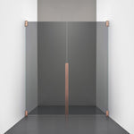 ROOH R2 Duschnisch Dörr+Dörr, Rökfärgat glas, Copper 