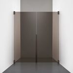 ROOH R2 Duschnisch Dörr+Dörr, Brunfärgat glas, Bronze måttbeställd 