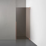 ROOH R2 Duschnisch Dörr, Brunfärgat glas, Copper, Höger 