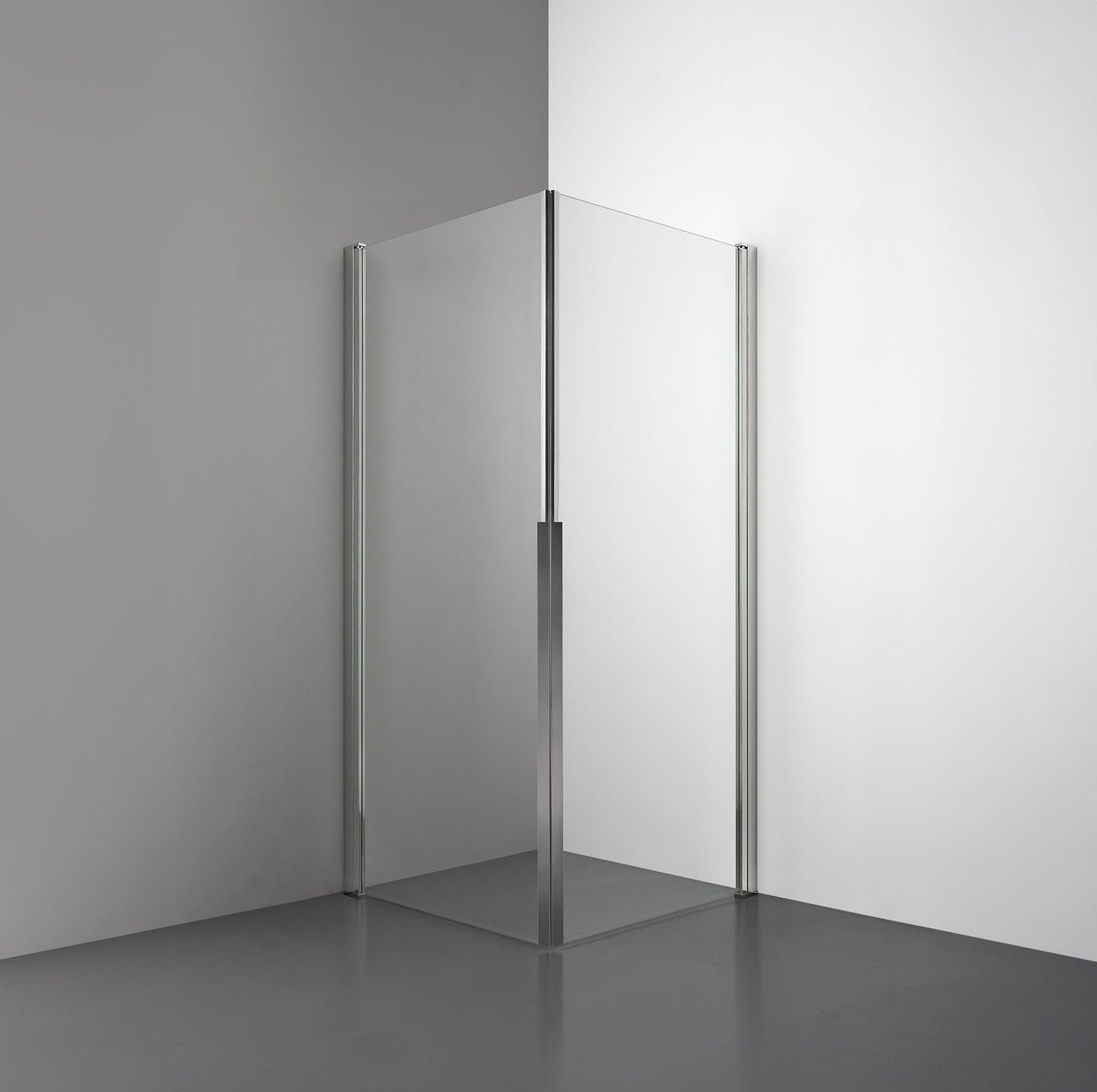 ROOH R3 Duschhörna Dörr+Dörr, Klarglas, Polished måttbeställd 