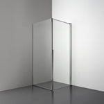 ROOH R3 Duschhörna Dörr+Vägg, Klarglas, Polished, Höger 
