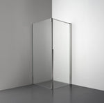ROOH R3 Duschhörna Dörr+Vägg, Frostat, Polished, Höger 