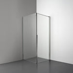 ROOH R3 Duschhörna Dörr+Vägg, Frostat, Polished, Höger 