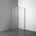 ROOH R3 Duschhörna Dörr+Vägg, Frostat, Polished, Höger 