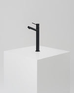 Måttritning – Tvättställsblandare INR Steel Vector High Matte Black
