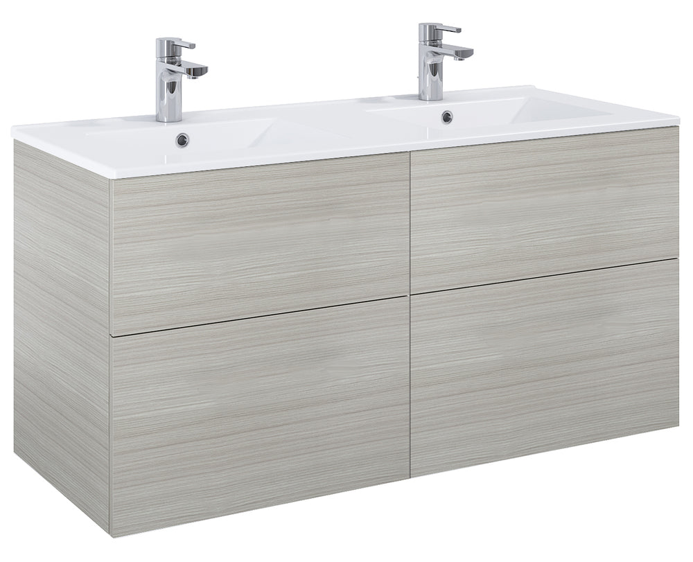 Kommod ALTERNA Isella 120 (dubbelt, 2x 60 skåp), Sand