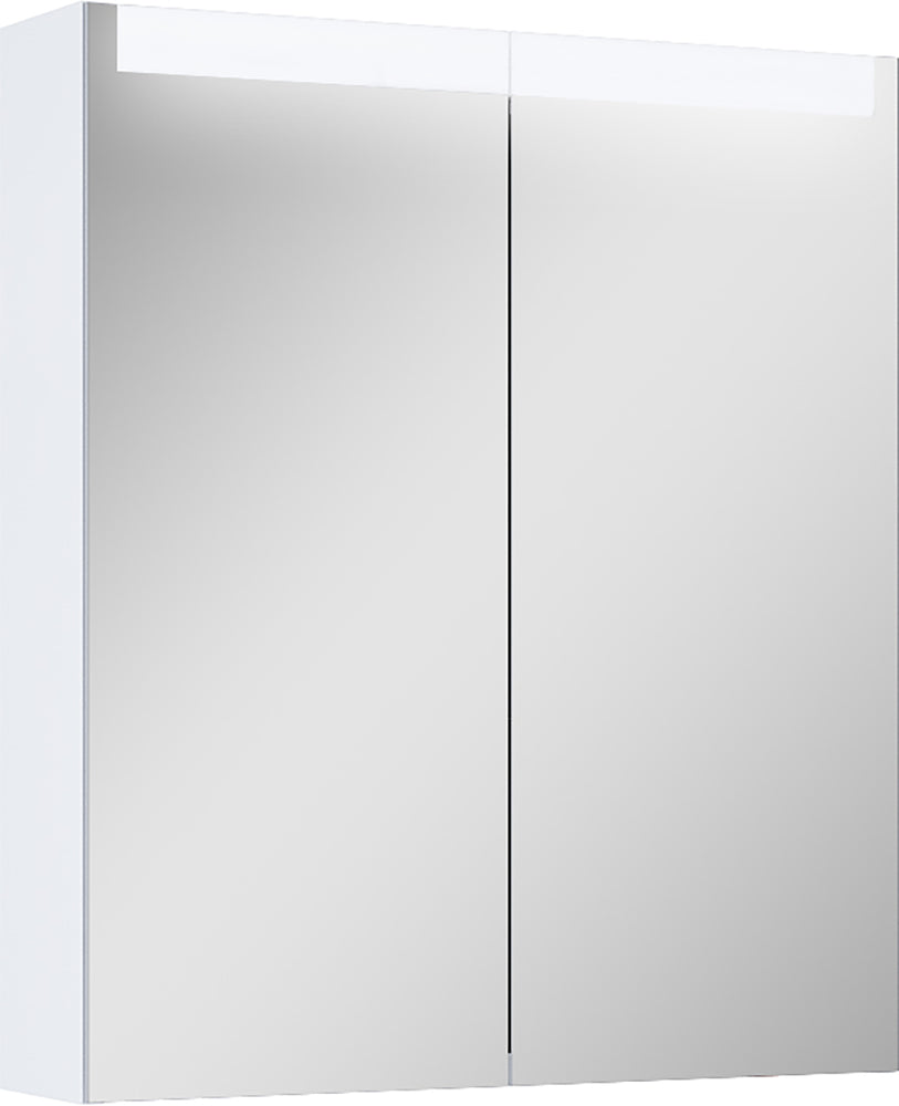 Spegelskåp Alterna Ariella X 60 med LED, Vit Högblank