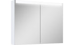 Spegelskåp Alterna Ariella X 90 med LED, Vit Högblank