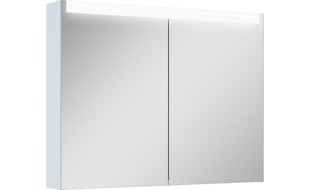 Spegelskåp Alterna Ariella X 90 med LED, Grå