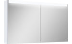 Spegelskåp Alterna Ariella X 120 med LED, Vit Högblank