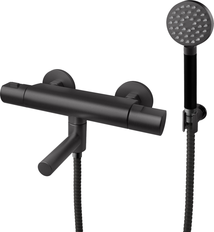 Badkarsblandare Tapwell ARM026-160 Mattsvart