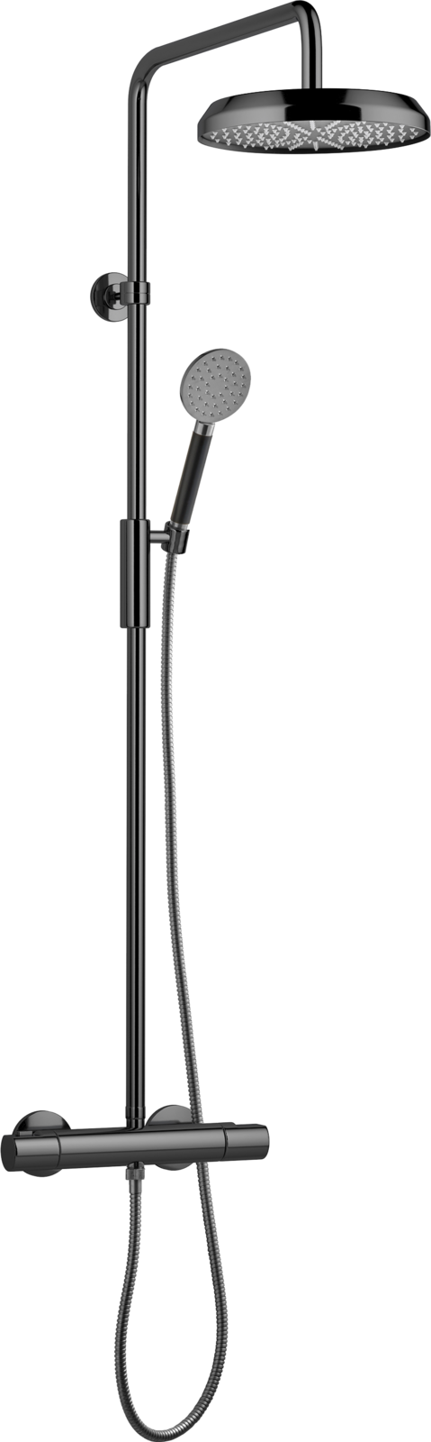 Trendbo Tapwell Takdusch ARM5200-150 Black Chrome 9426668