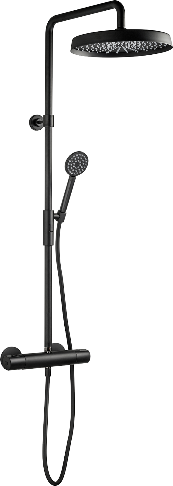 Trendbo Tapwell Takdusch ARM7200-160 Mattsvart 9422781