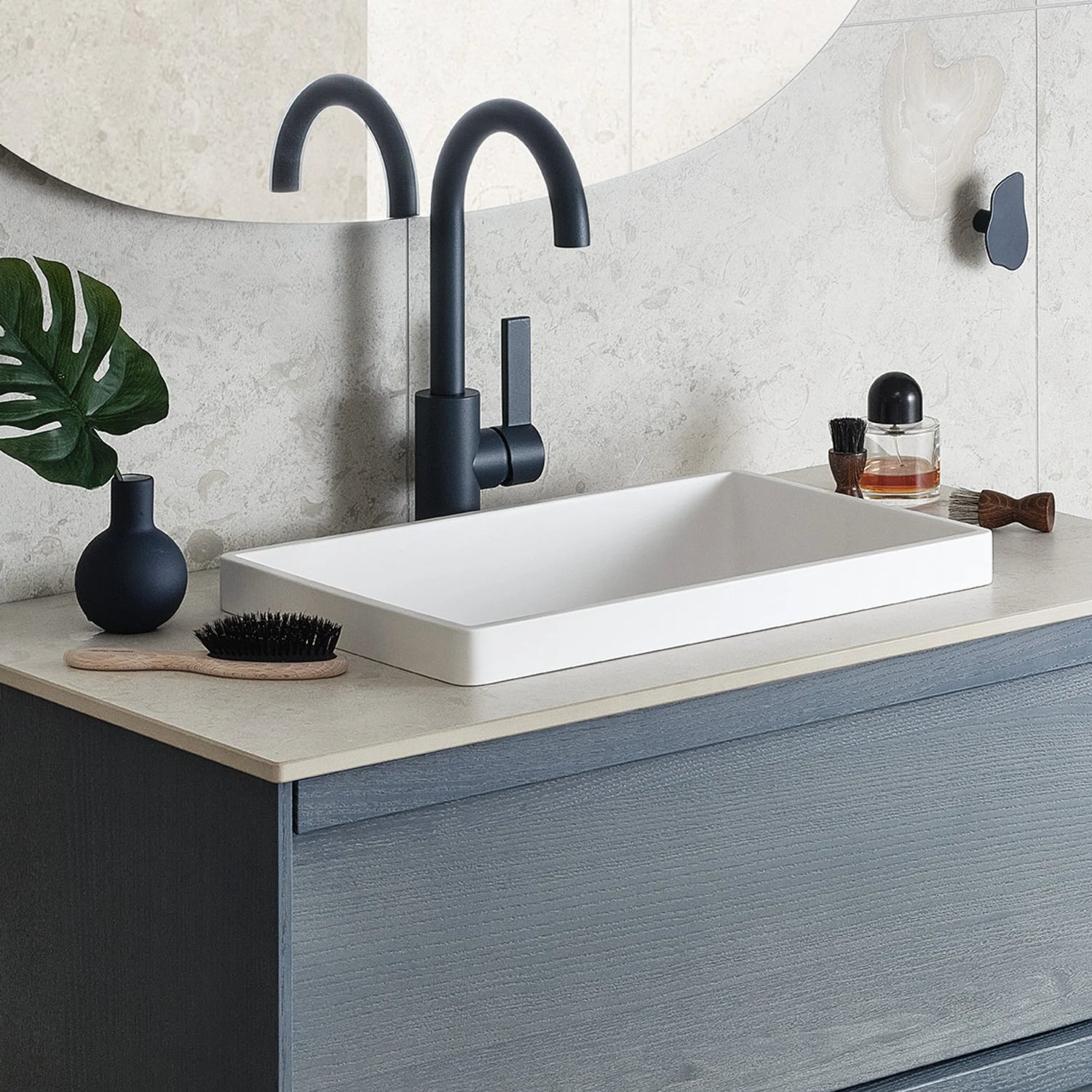 Tvättställsblandare Tapwell ARM078 Deep Blue
