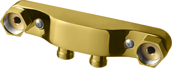 Tapwell blandarfäste 160 CC Utanpåliggande Honey Gold