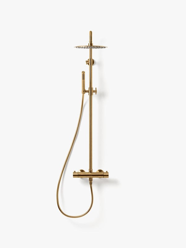 Takduschset INR Steel Pleasure 2 150 CC Brushed Brass