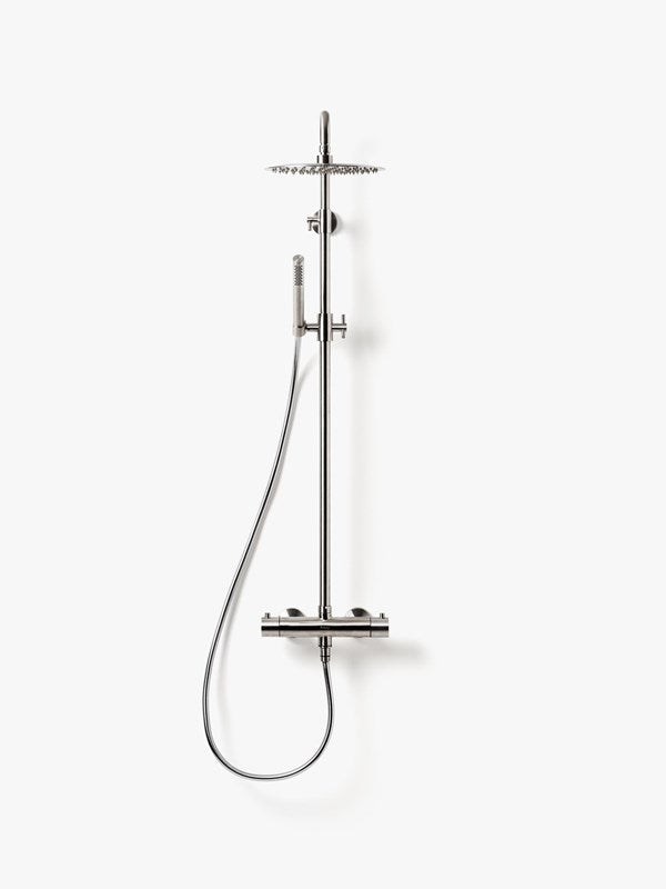 Takduschset INR Steel Pleasure 2 150 CC Brushed Stainless