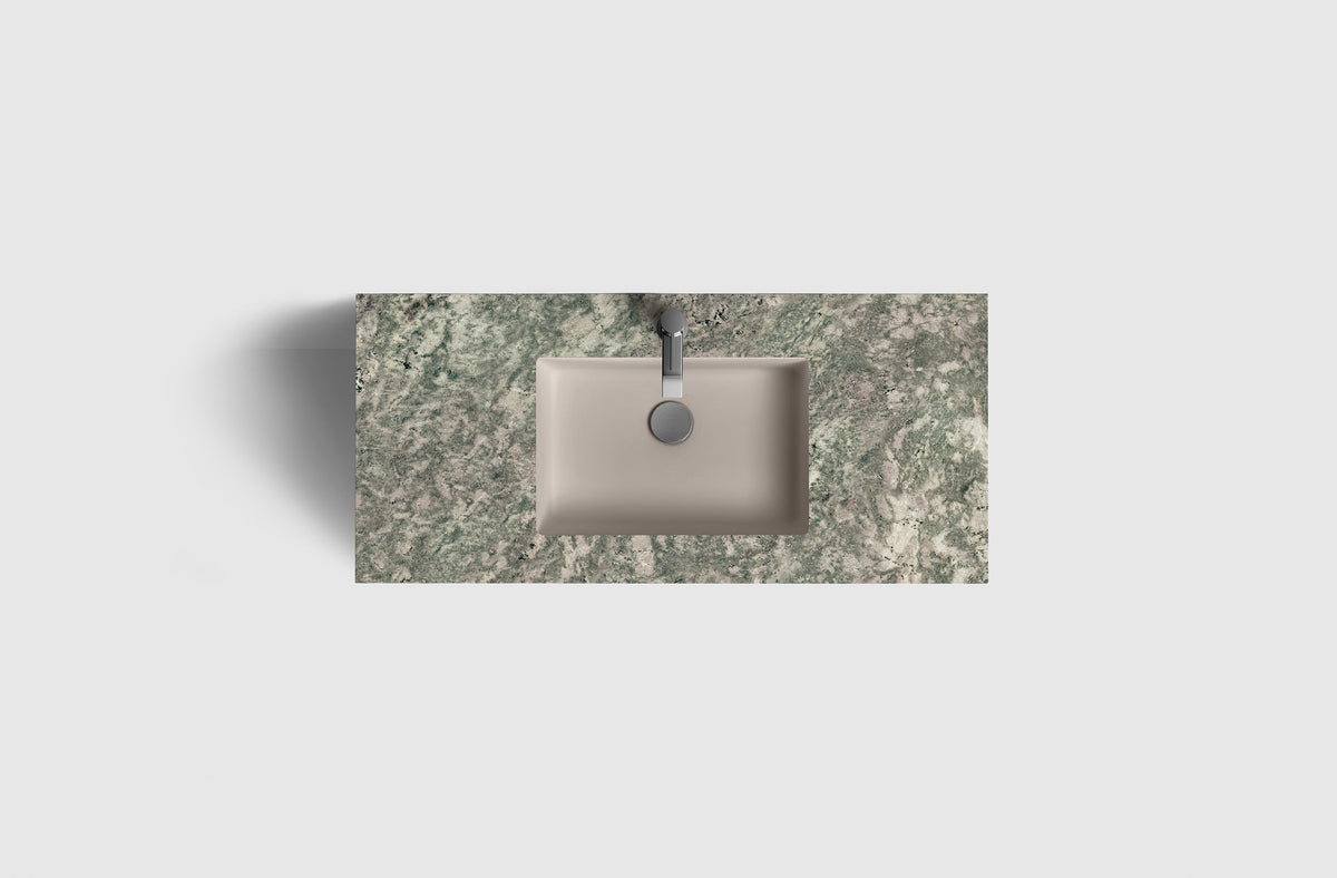 Haven H2 100 med bänkskiva och underlimmat handfat