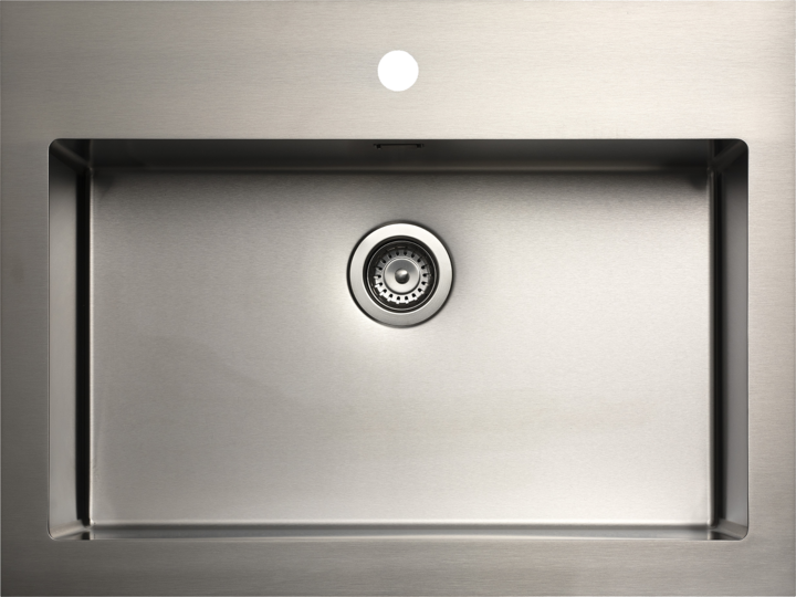 Diskho Tapwell Level 800x610 Rostfritt stål 20 mm