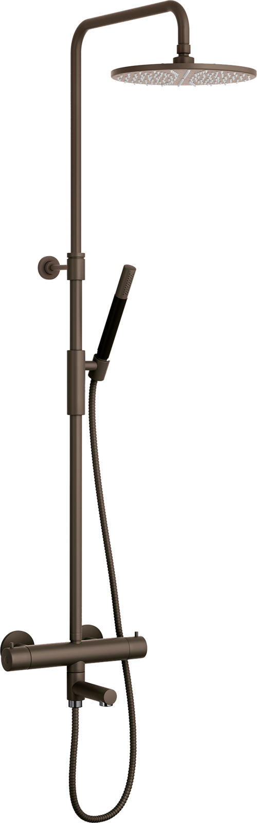 Trendbo Tapwell Takdusch m badkarspip TVM2200-150 Bronze 9426149