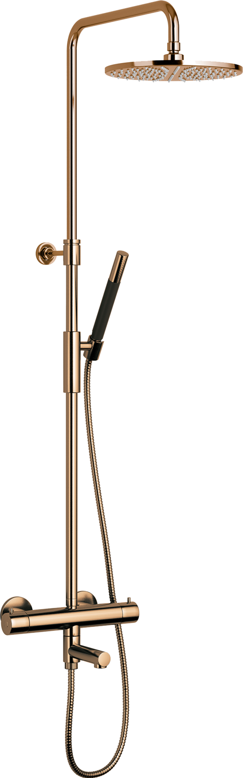 Trendbo Tapwell Takdusch m badkarspip TVM2200-160 Mässing 9418735