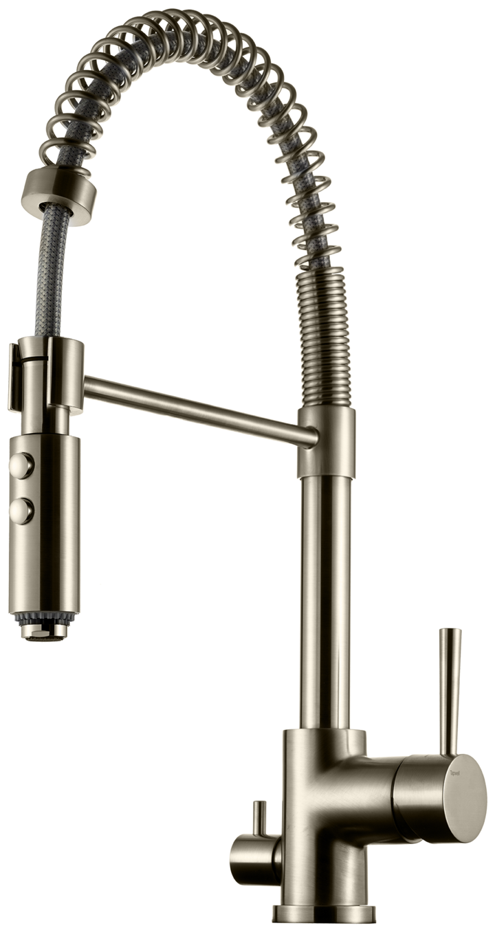 Köksblandare Tapwell EVO186 Brushed nickel professional