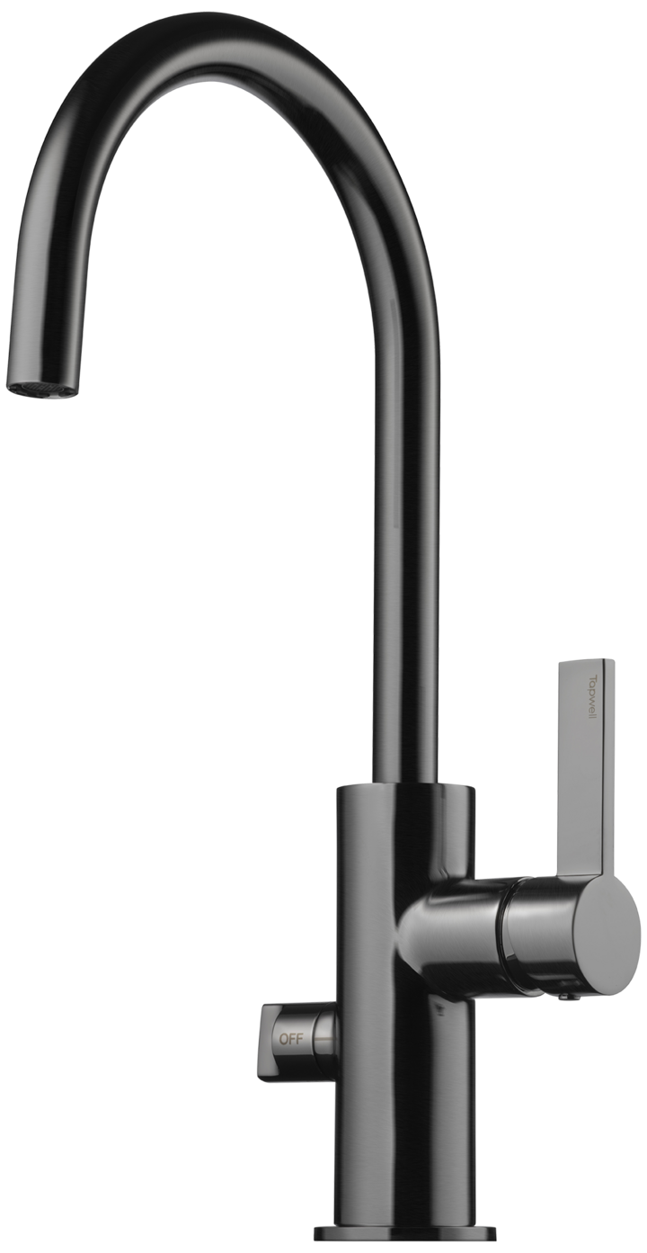 Köksblandare Tapwell ARM184 Brushed black chrome