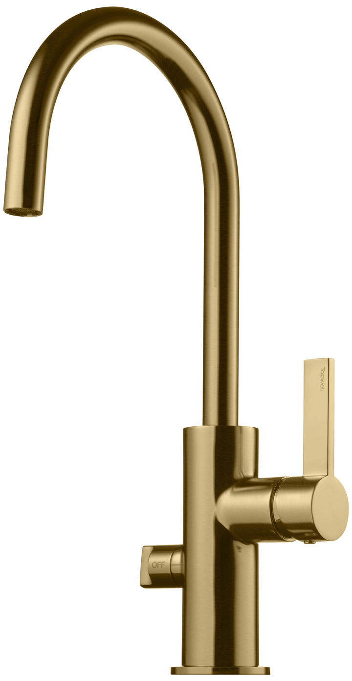 Köksblandare Tapwell ARM184 Brushed honey gold