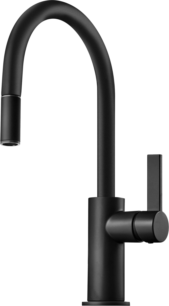 Köksblandare Tapwell ARM375 low Mattsvart