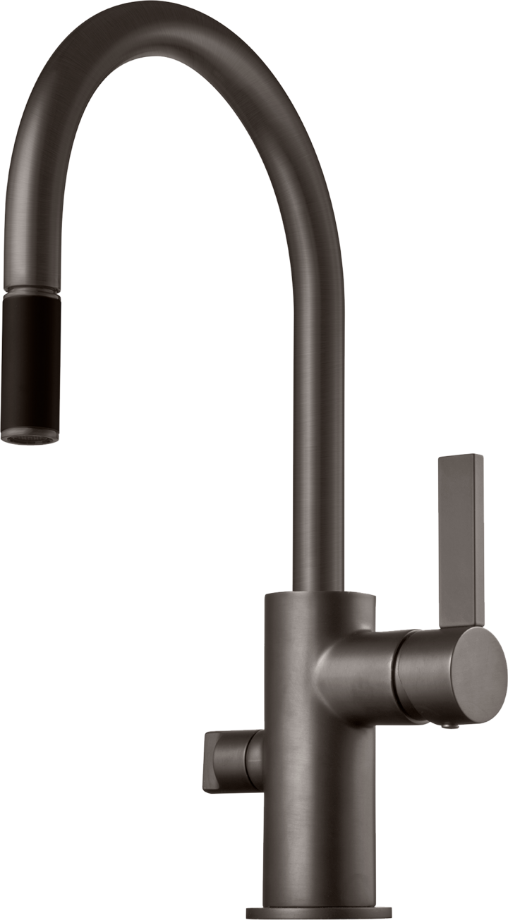 Köksblandare Tapwell ARM385 low Graphite