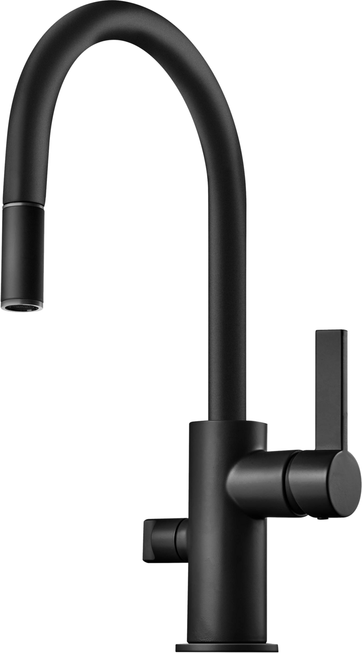 Köksblandare Tapwell ARM385 low Mattsvart