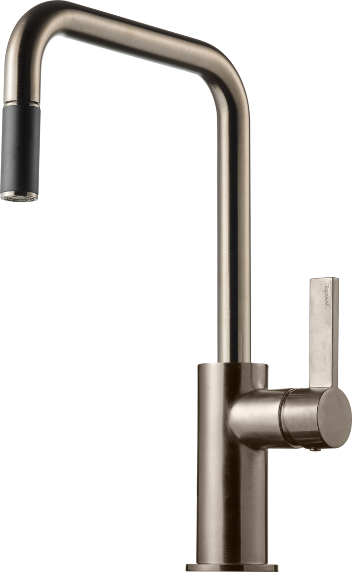 Tapwell Köksblandare ARM577 low Brushed nickel