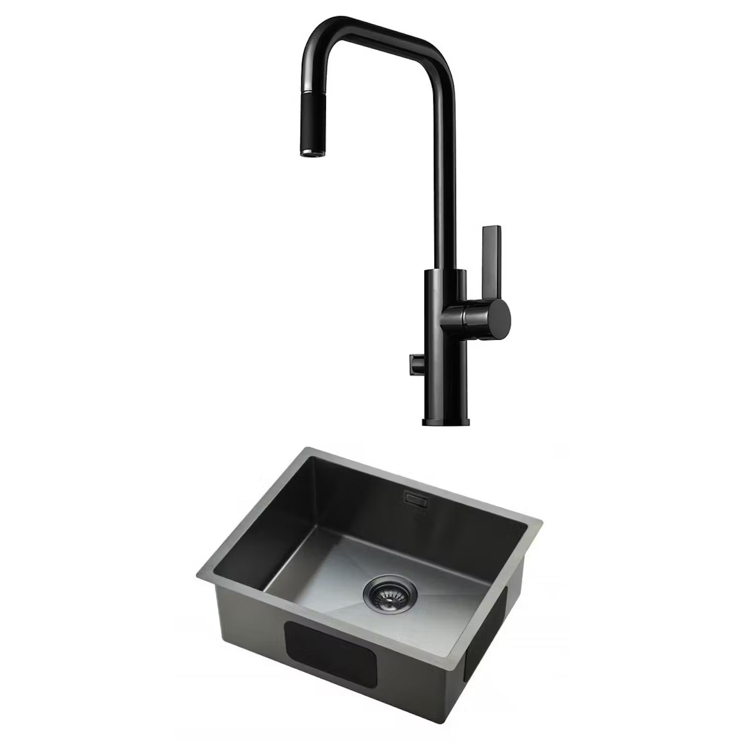 Paket Köksblandare ARM887 och Diskho 5040 Black chrome