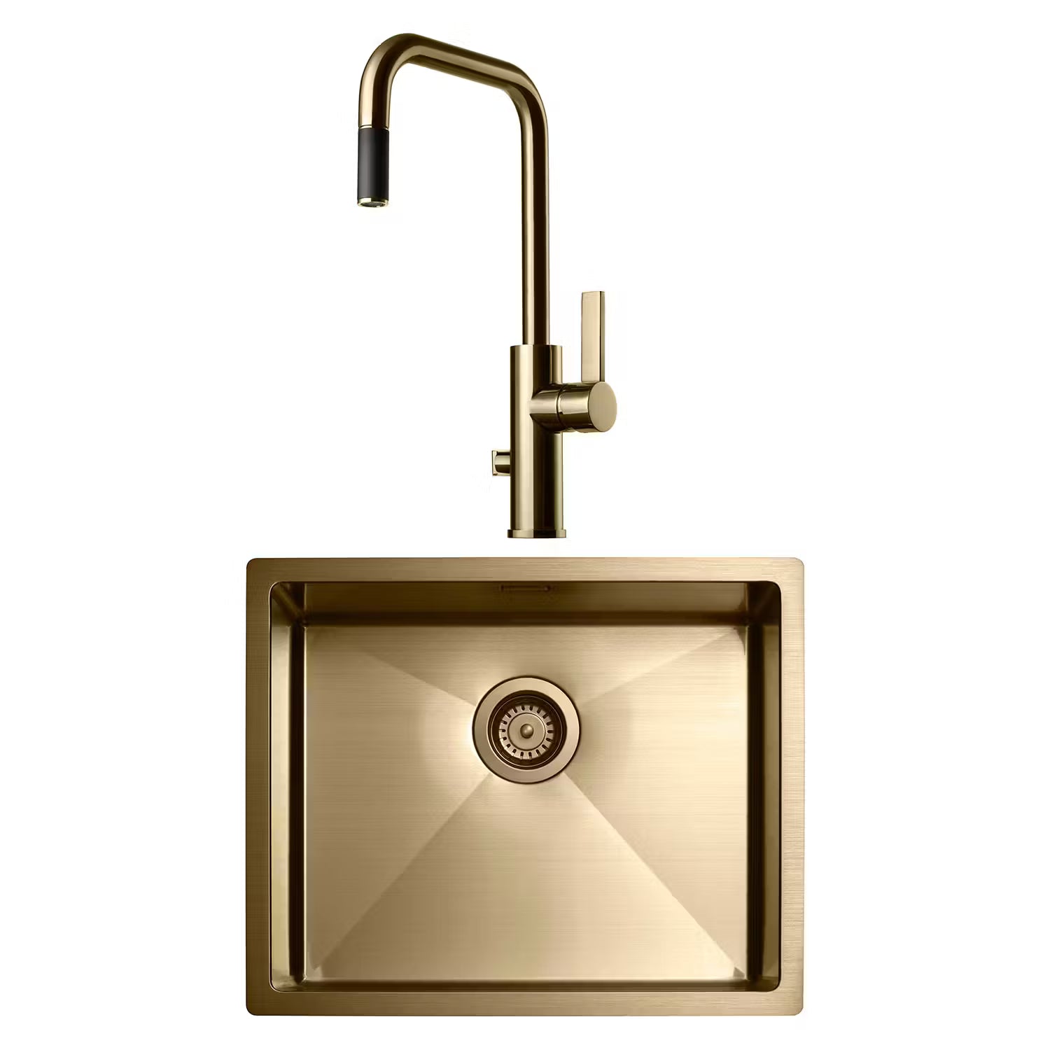 Paket Köksblandare ARM887 och Diskho 5040 Mässing