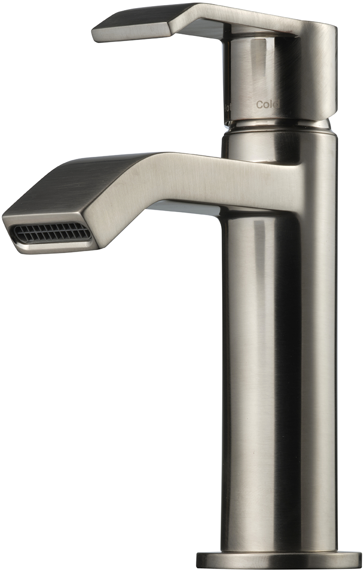 Tvättställsblandare Tapwell VIC071 Brushed Nickel
